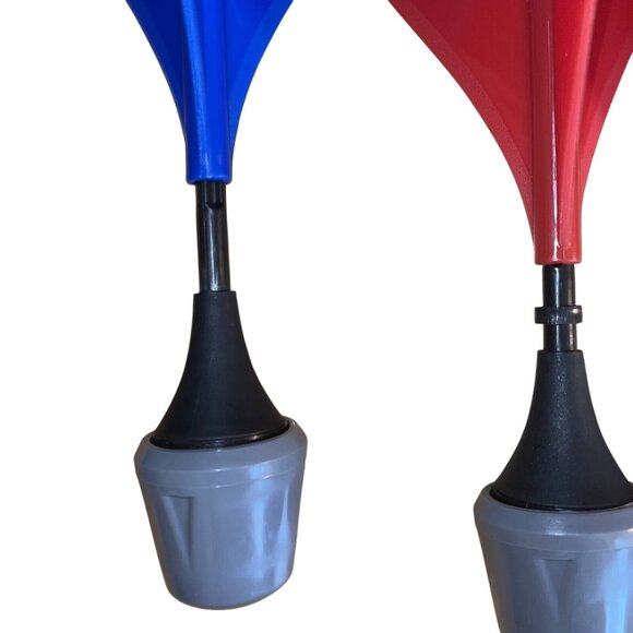 Lawn Darts Set Of 4 In Blue & Red With Weighted Tips For Outdoor Games - Picture 6 of 14